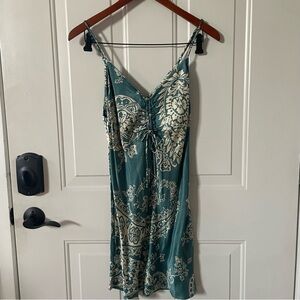 Zara Satin Floral Dress